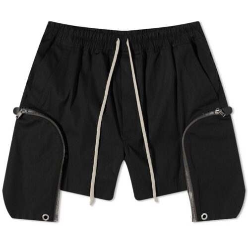 RICK OWENS SHORTS - BLACK