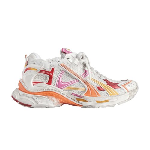 BB RUNNERS - WHITE, PINK & ORANGE