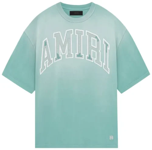 AMIRI T-SHIRT - TEAL