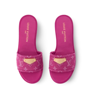 IMG_8583 LV FLAT MULE - PINK