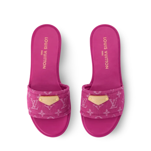 LV FLAT MULE - PINK