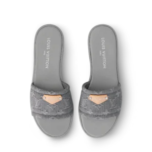 IMG_8585 LV FLAT MULE - GREY