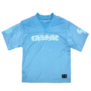 IMG_8588 CHROME HEART SHIRT JERESY - BLUE