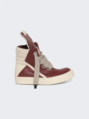 IMG_8737 RICK OWENS - BURGUNDY GEOBASKET