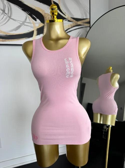 CHROME HEART DRESS - PINK