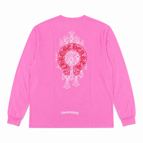 CHROME HEART LONG SLEEVE - PINK
