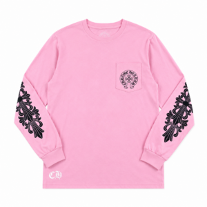 IMG_0501 CHROME HEART LONG SLEEVE - PINK