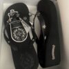 CHROME HEART SLIDES - BLACK