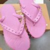 CHRISTIAN LOUBOUTIN SPIKE FLIP FLOPS