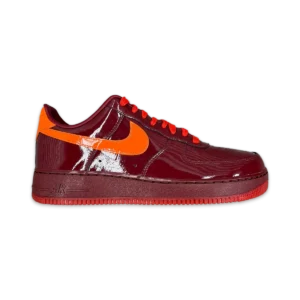AIR FORCE 1 PATENT LEATHER - DARK TEAM RED