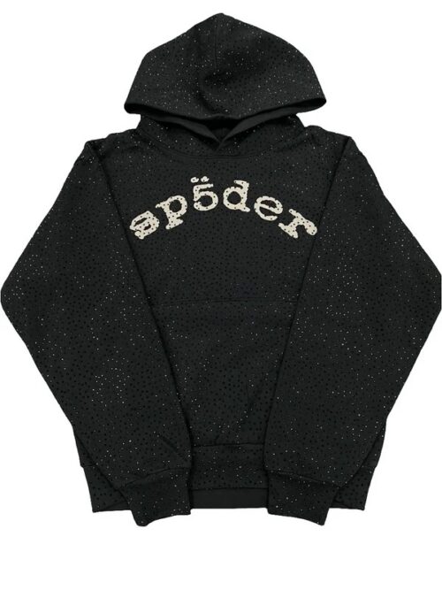 SPIDER HOODIE VVS - BLACK